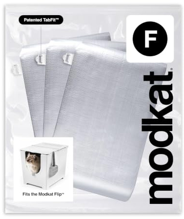 modkat Flip Katzentoilettenauskleidung (Type F) - 3 Pack