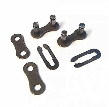 YBN Bike Chain Link Connector 1/2 x 1/8 Single Speed 3 Piece Split Links Set of Ten