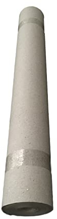 Rohfilzpappe Abdeckpappe, Rolle aus zu 100% recycelten Material, Rieselschutz, Bodenschutz, Unterlage, Dämmmaterial (250 g/m² 25qm)