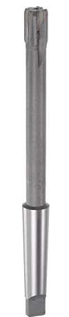 sourcing map Spannen Reibahle 15mm H7 Hartmetall Spitze MT2 Morsekegelschaft Gerade Flöten Drehmaschine Fräser