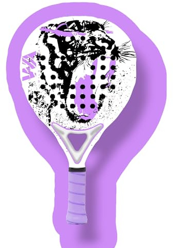 Pala de Pádel Tiger Extreme - Edición Limitada - Carbono y Goma Multieva - Fabricada en España - Nivel Intermedio o Profesional - Unisex