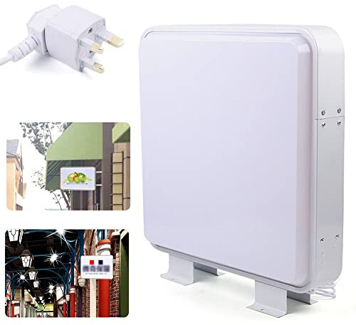 Yolancity Doppelseitige Wasserdichte Lightbox, 50 * 50cm Leuchtschilder Leuchtkasten Led Anzeigetafel, Lightbox Buchstaben, Led Tafel mit Restaurants, Hotels, Cafés, Pubs, Schönheitssalons, Apotheken