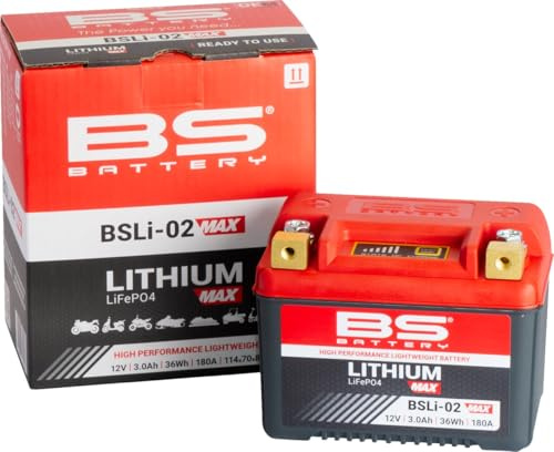 BS Battery Batteria Litio-Ferro-Fosfato - BSLi-02 MAX