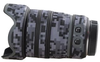 Copriobiettivo per Canon RF 24-70 mm F/2,8 L è USM mimetico custodia protettiva per obiettivo fotocamera (colore #mimetico digitale - impermeabile) copertura antipioggia