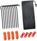 ifundom 1 Juego Juego De Uñas Pesado Pabellón Estacas De La Tienda Cámping Carpa con Dosel Accesorios para Acampar Apuestas Clavija Estacada Lona De La Tienda Aleación De Aluminio