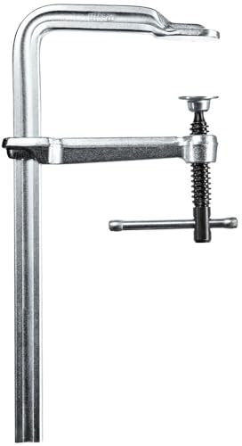 Bessey GS16K Classix GS-K All-Steel Screw Clamp, Red/Black, 160/80 mm