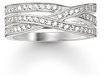 THOMAS SABO Damen Eternityring 925Er Sterlingsilber TR2012-051-14