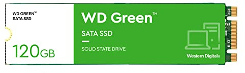 Western Digital WD Green Interna SSD M.2 SATA, Verde, 120 GB