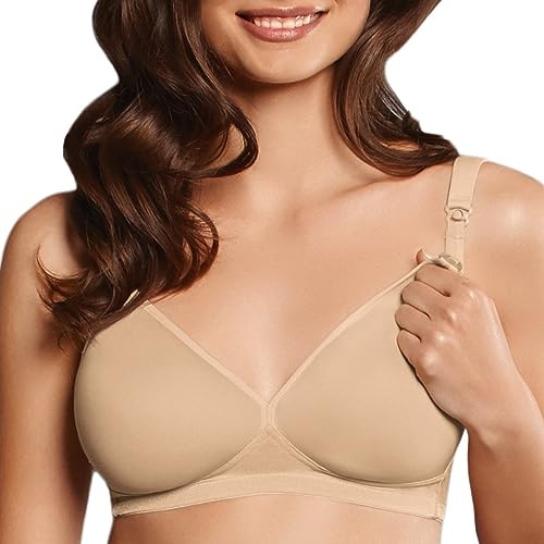 Anita Maternity Miss Anita, Soutien-Gorge Spécial Maternité Femme, Beige (Desert 753), 110D (Taille Fabricant: 95D)