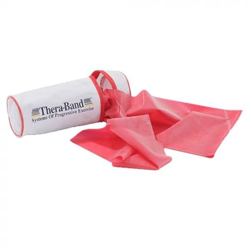 Theraband Elastisches Übungsband (Rot, 2,5)