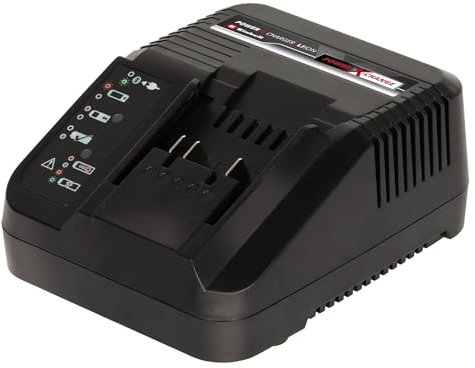 Einhell Schnellladegerät Power X-Change (Li-Ion, für alle PXC-Akkus verwendbar, Akkus ab 30 Minuten laden, intelligentes Lademanagement, 6-Stufen-Ladesystem)