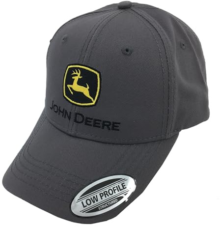 John Deere Construction Chino Hat/Cap - LP69060 Grey