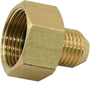Gartenschlauch Schnellverbindung Innengewinde M22 „zu M14“ Innengewinde Messing Verschraubung Hochdruckreiniger Schlauch Reparatur Garten Wasserhahn Zubehör 1 (Color : Gold)