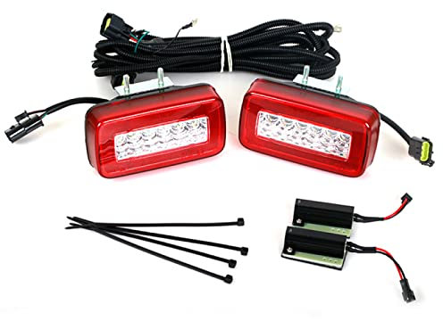 CarWorld Nebelscheinwerfer Für Mercedes Benz W463 G-Klasse G500 G550 G63 G55 AMG 1986-2018, 2-in-1 Nebelschlussleuchte mit Rückfahrscheinwerfer