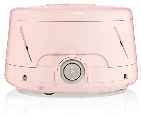 Yogasleep Dohm Classic (Pink) Original White Noise Machine, Soothing Natural Sound from a Real Fan, Noise Cancelling for Sleep, Office Privacy, Travel & Meditation, For Adults & Baby, UK Plug Included