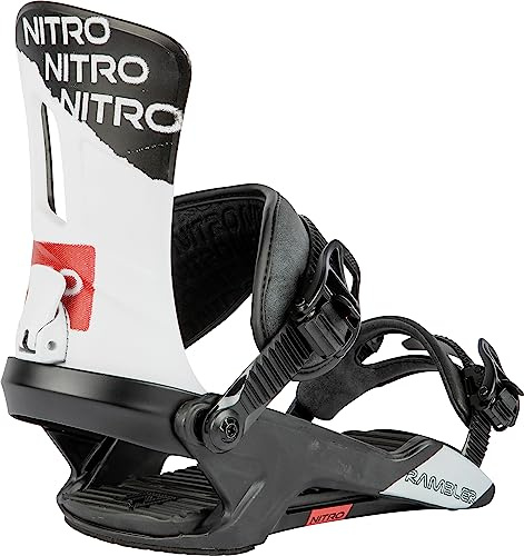 Nitro Herr Rambler All Mountain Freestyle billig bindning snowboardbindning, RAW, M