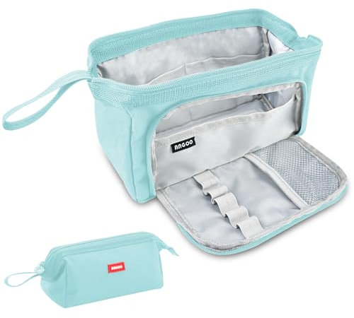 Ceisazira Federmäppchen Mintfarben, Mäppchen Mädchen, Federmappe Jungens, Federtasche Erwachsene Teenager, Pencil Case Minimalists, Schulmäppchen, Etui Stifte, Stifteetui, Stiftemäppchen, Stiftetasche