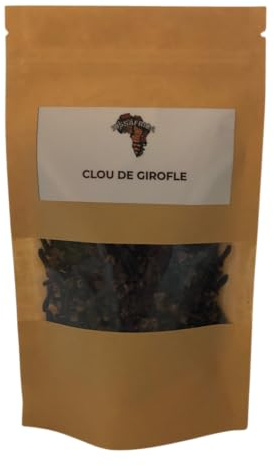 Clou de Girofle Entier 50g – Syzygium Aromaticum – Épice Naturelle Aromatique pour Sauces, Plats Mijotés, Pommes d'Ambre, Vin Chaud