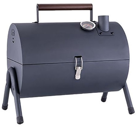 TT-YEC Grill À Charbon D'extérieur, Cuisine Extérieure Avec Couvercle Et Thermomètre, Adapté Aux Barbecues En Plein Air De 3 À 5 Personnes, Gril Portable Compact Pour Pique-Nique
