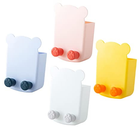 MUSISALY Wall-mounted Remote Control Storage Box Tv Remote Holder Phone Wall Mount Sleek Design