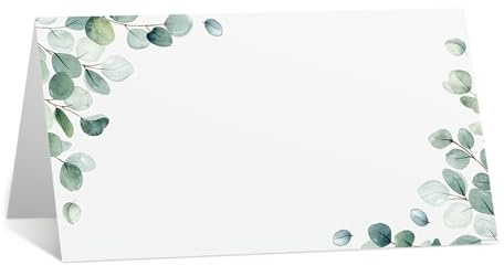 Confezione da 100 biglietti da visita personalizzati con fiori selvatici eleganti biglietti da visita per conferma di nozze