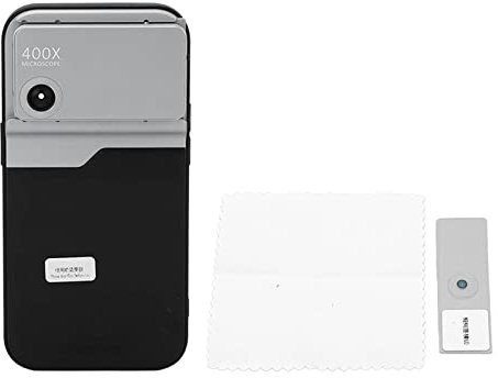 Mtlavishness Smartphe 400X Microscope Phone Lens 17×9×4 Mobile Phone Microscope Lens 400X High Definition Cell Phone Microscope Lens Adapters For Iphone14 Pro