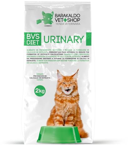 BVS Vet Shop | Diet Gato Urinary | Pienso de prescripción destinado a Reducir la formación de cálculos de estruvita | 12 kg