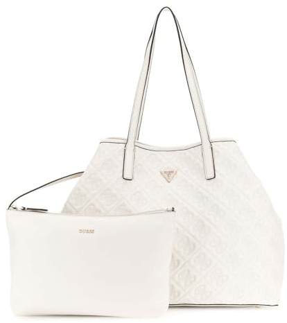 GUESS Adelasia Large 2 In 1 Tote Bag L Cream White