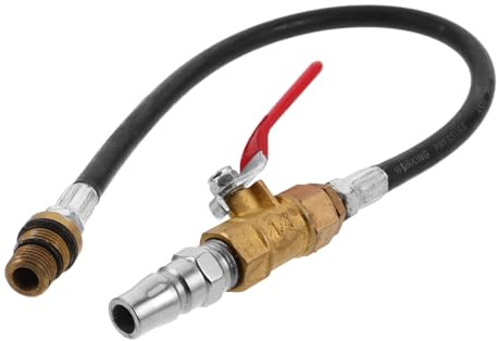 DONFAMDS Kit Comprobador de Compresión de Motor y Herramienta para Resortes de Válvula, Equipo Auxiliar de Prueba de Fugas en Cilindros, Compatible con Motores Automotrices E Industriales,