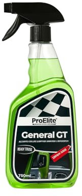 General GT – 750 ml Allzweckreiniger für Auto-Innenräume | Kraftvoller APC gegen Schmutz, Staub & Flecken | Antistatisch & gebrauchsfertig | Für Kunststoff, Polster & Armaturen