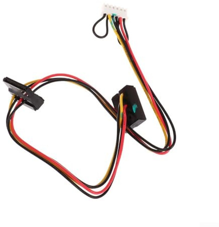 Cavo connettore da 6 pin a doppio per porta SATA, 37 cm, per schede madri Acer per connessione stabile di alimentazione agli HDD nei sistemi desktop