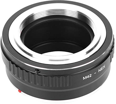Chenglanhsjg Kameraobjektivadapter mit manuellem Fokus, für auf Micro Four Thirds MFT, Aluminiumlegierung, langlebig, Unendlichkeitsfokus, Blendenpriorität