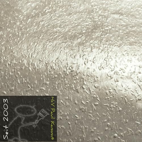 H+V Paul Kamm® Metallic Wandfarbe 2kg (ca.2Liter) Effektfarbe, Wandfarbe Innenbereich, Glitzer, Glitzereffekt, Glitter, Metallisch, Schimmer
