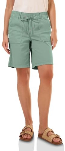 Cecil NOS Style Tracey Shorts Washed Matcha Green XXL