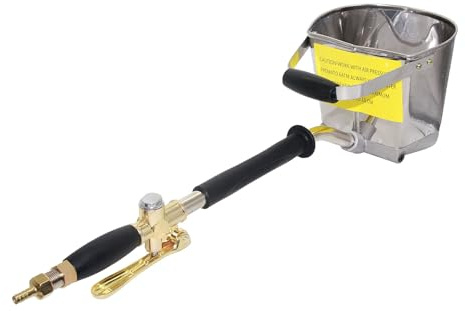 1. Pulverizador neumático de mortero de cemento para pared y techo, herramienta automática de enlucido de estuco de alta presión, boquilla pulverizadora resistente
