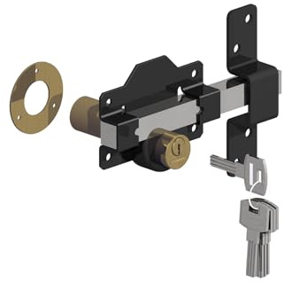 Gatemate Premium Langriegelschloss – Doppelschließend | 2” 50 mm Edelstahlriegel