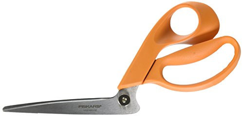 Fiskars, RazorEdge-Stoffschere, Naht-Trenner, Tischschneider, 23 cm