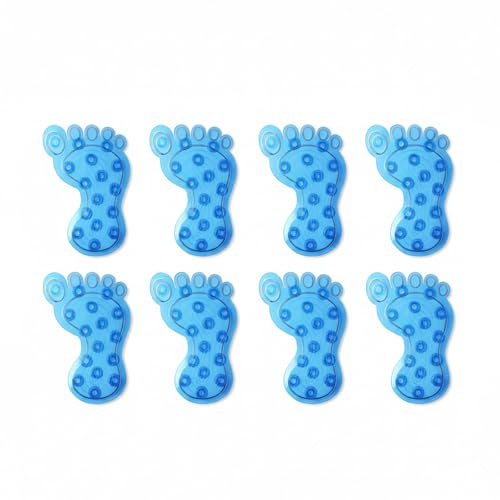 8 Stück Anti-Rutsch Pads für Dusche & Badewanne rutschfeste Duschpads mit Saugnäpfen Badematte Duschmatte
