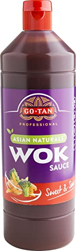 Go-Tan Wok-Original süß-saure Flasche 1 Liter