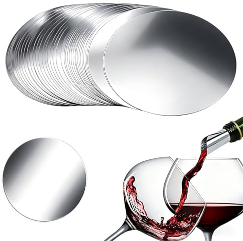 WWYSSZ 50 Piezas Vertedores para Vino, Láminas Antigoteo para Disco