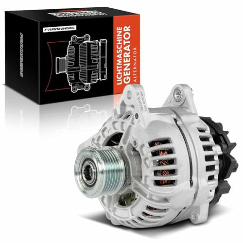 Frankberg Alternateur 150 A 2 broches compatible avec Clio III BR0/1 CR0/1 1,2 l Essence 2005-2009 M.e.g.a.n.e III Coupe DZ0/1 1,5 L Diesel 2008-2016 Remplace 8200660034