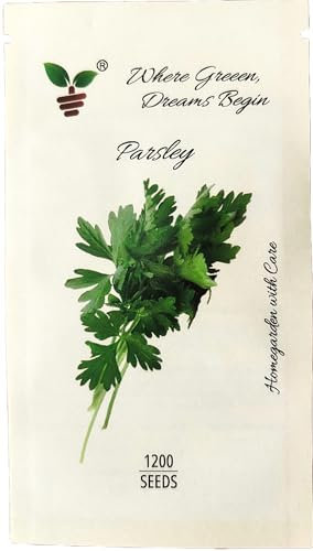 Pack of 3g, Approx. 1,200 Parsley Seeds - Fresh Culinary Herb for Cooking & Medicinal Use (Parsley)