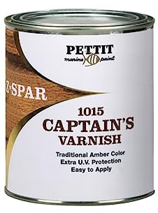 Pettit Captain's Varnish Boat Wood Varnish 1 Quart