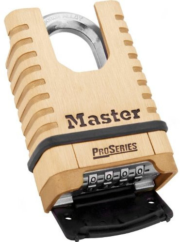 Master Lock Pro Series 1177 Cadenas à combinaison réinitialisable avec coque