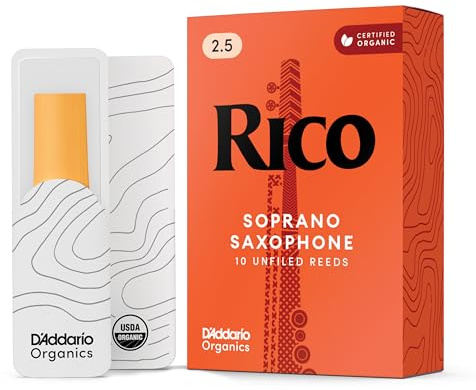RICO Blätter für Sopransaxophon Stärke 2.5 (10 Stück)