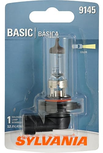 SYLVANIA 9145 Basic Halogen Fog Light Automotive Bulb, 1 Bulb
