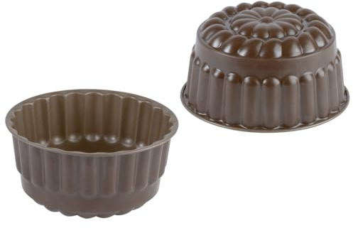 Gobel - Moule à Diplomate Embouti - Ø18 cm - 18 x 18 x 9,5 cm - Acier - Revêtement Antiadhérent Bicouche Garanti sans PFAS - Qualité Professionnelle – Fabriqué en France