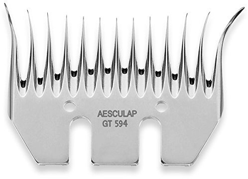 Aesculap Schermaschine Zubehör Scherkamm Aesculap GT 594 Unterplatte 13Z 86mm Schnittbreite
