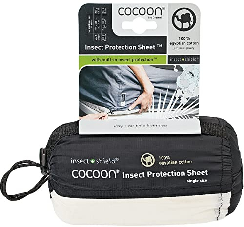 Cocoon Insect Protection Sheet Single weiß