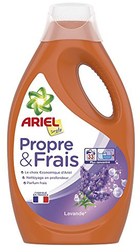 Ariel Simply Lavendel flytande tvättmedel 1,815 L 33 tvättar, 1 styck